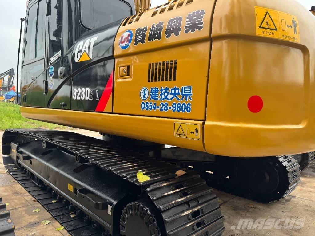 CAT 323D2 Rupsgraafmachines