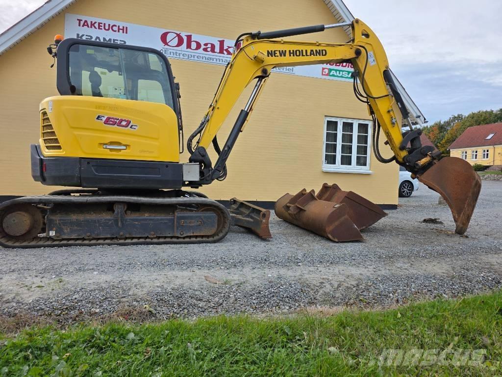 New Holland E60C Minigraafmachines < 7t