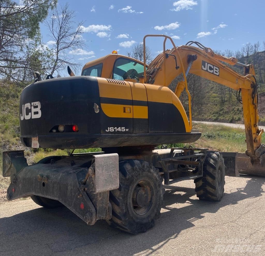 JCB JS 145 W Wielgraafmachines