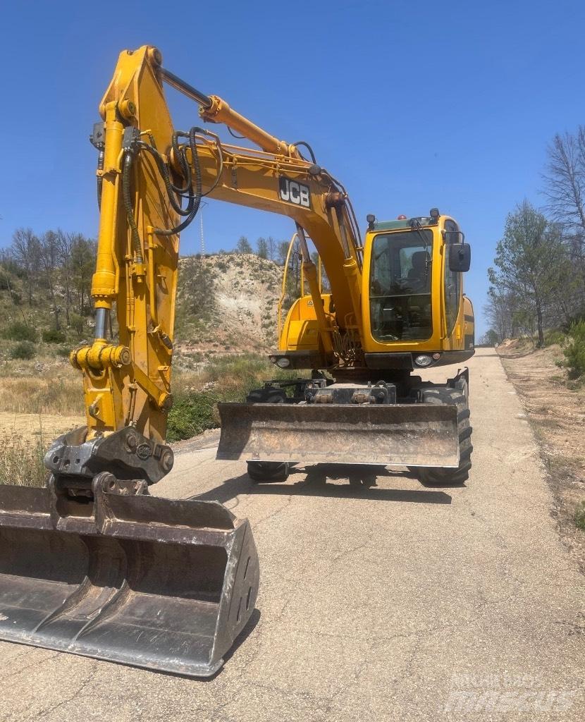JCB JS 145 W Wielgraafmachines
