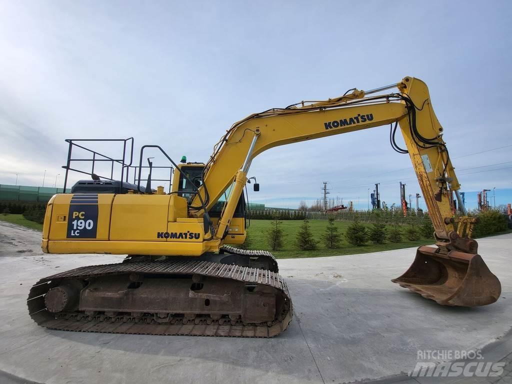 Komatsu PC190LC-8 Rupsgraafmachines