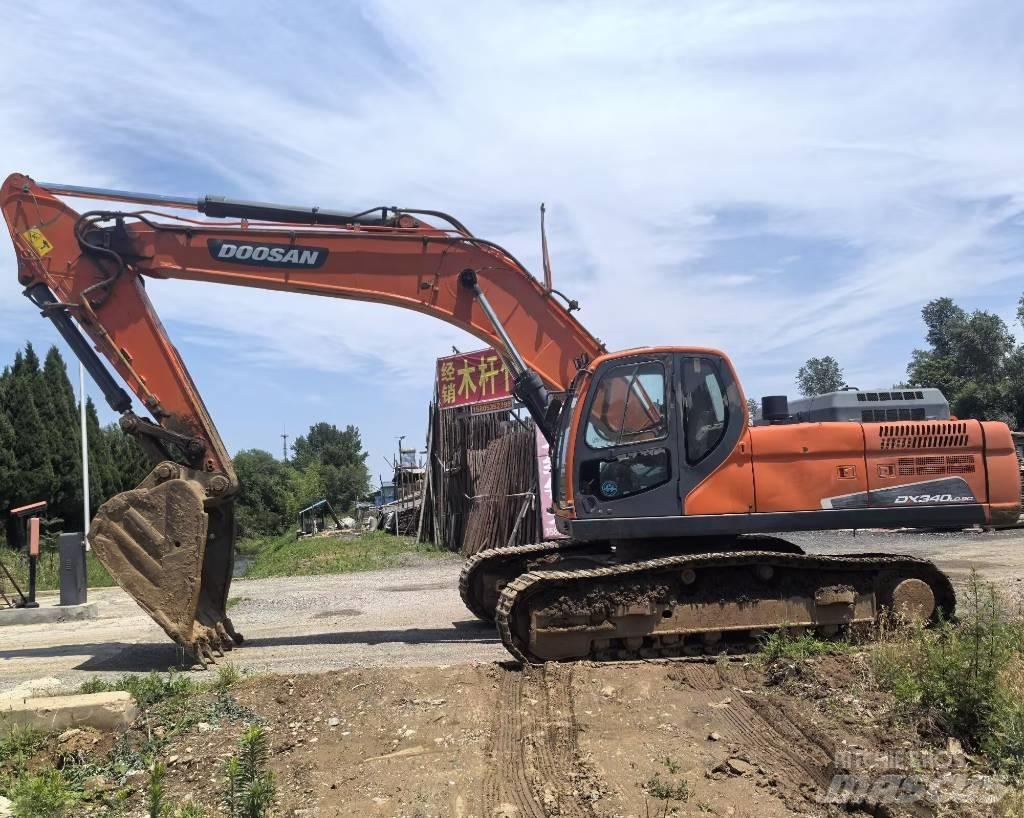 Doosan DX 340 LC Rupsgraafmachines