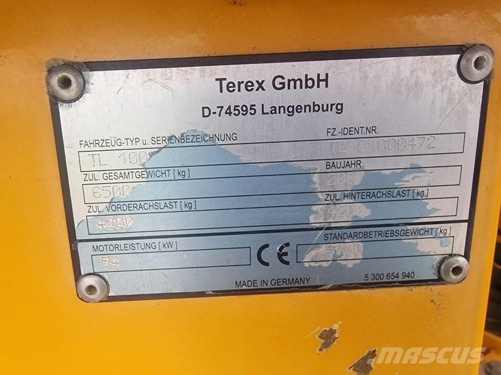 Terex TL 100 Wielladers
