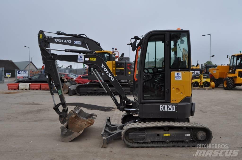 Volvo ECR 25 D Minigraafmachines < 7t