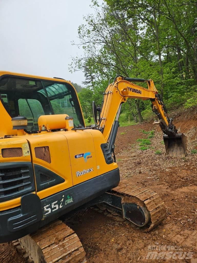 Hyundai Robex 55 Minigraafmachines < 7t