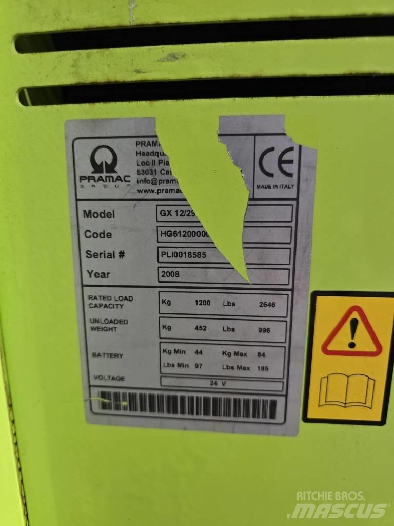  Pramax GX 12/29 Meeloop stapelaar