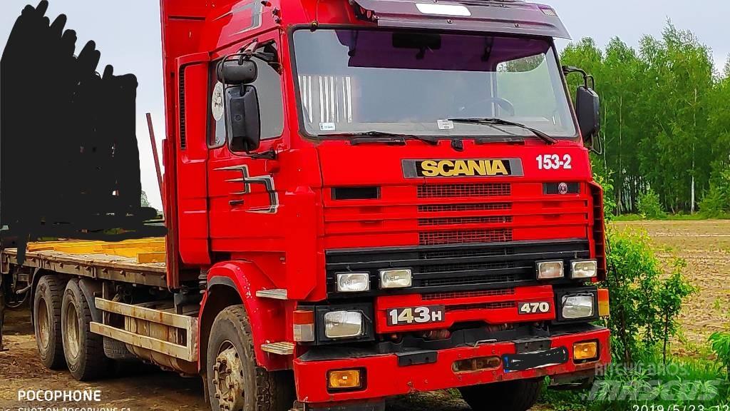 Scania 143 H 470 Hout-Bakwagens