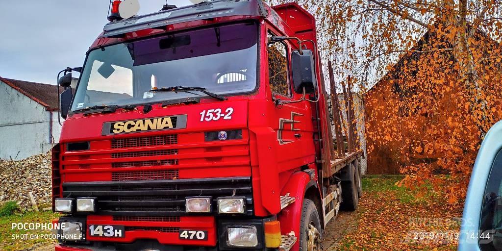 Scania 143 H 470 Hout-Bakwagens