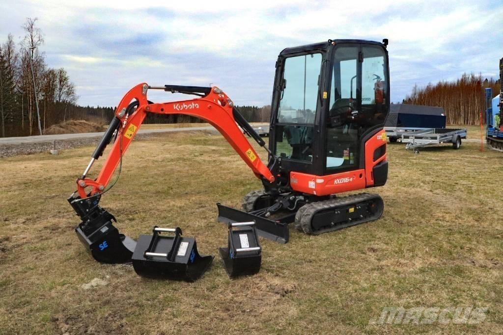 Kubota KX016-4 Minigraafmachines < 7t