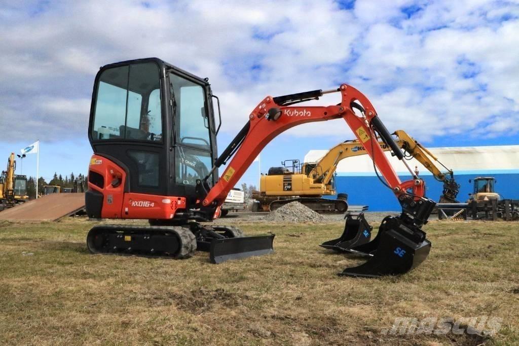 Kubota KX016-4 Minigraafmachines < 7t