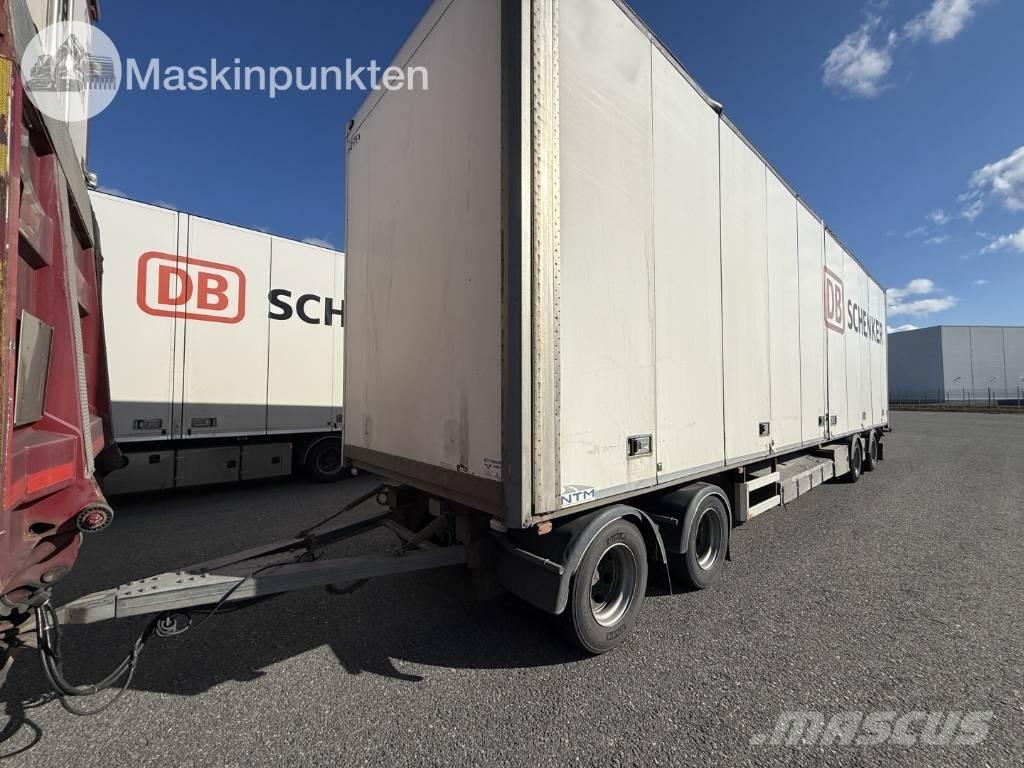 NTM UTP-39L-4 Gesloten opbouw trailers