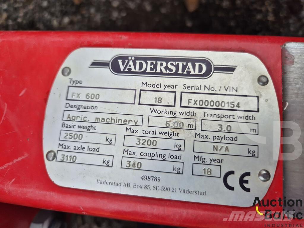 Väderstad FX 600 Cultivatoren