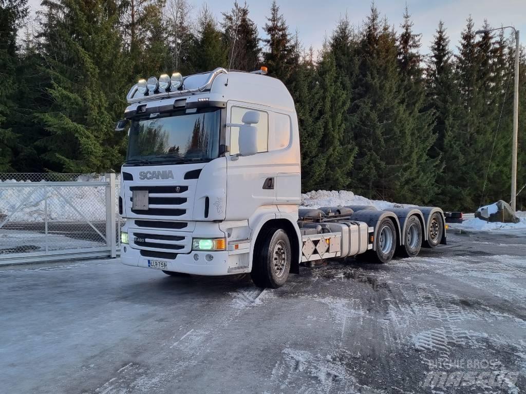 Scania R 480 8x4 Chassis met cabine