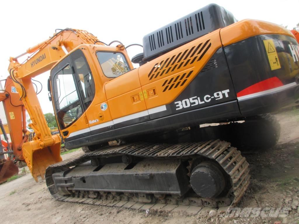 Hyundai R305 LC-9T Rupsgraafmachines