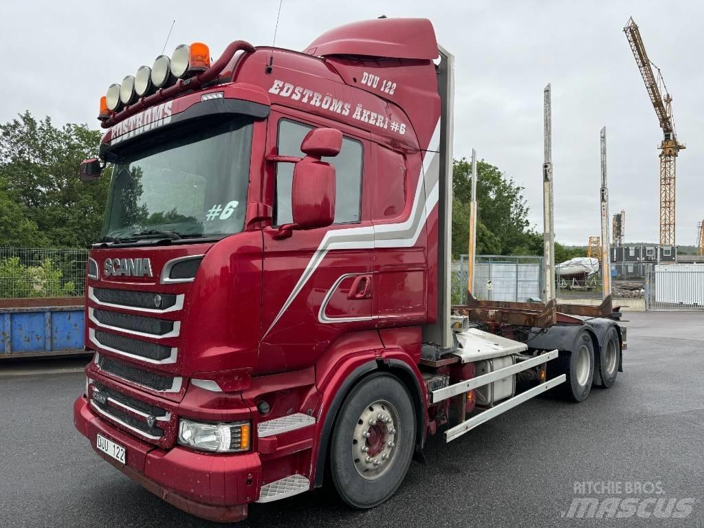 Scania R 560 Hout-Bakwagens