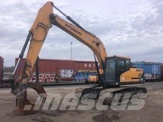 Hyundai HX 220 L Rupsgraafmachines