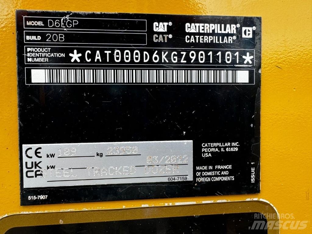 CAT D 6 LGP Rupsdozers