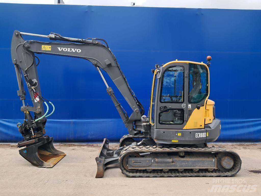 Volvo ECR 88 D Midigraafmachines 7t - 12t