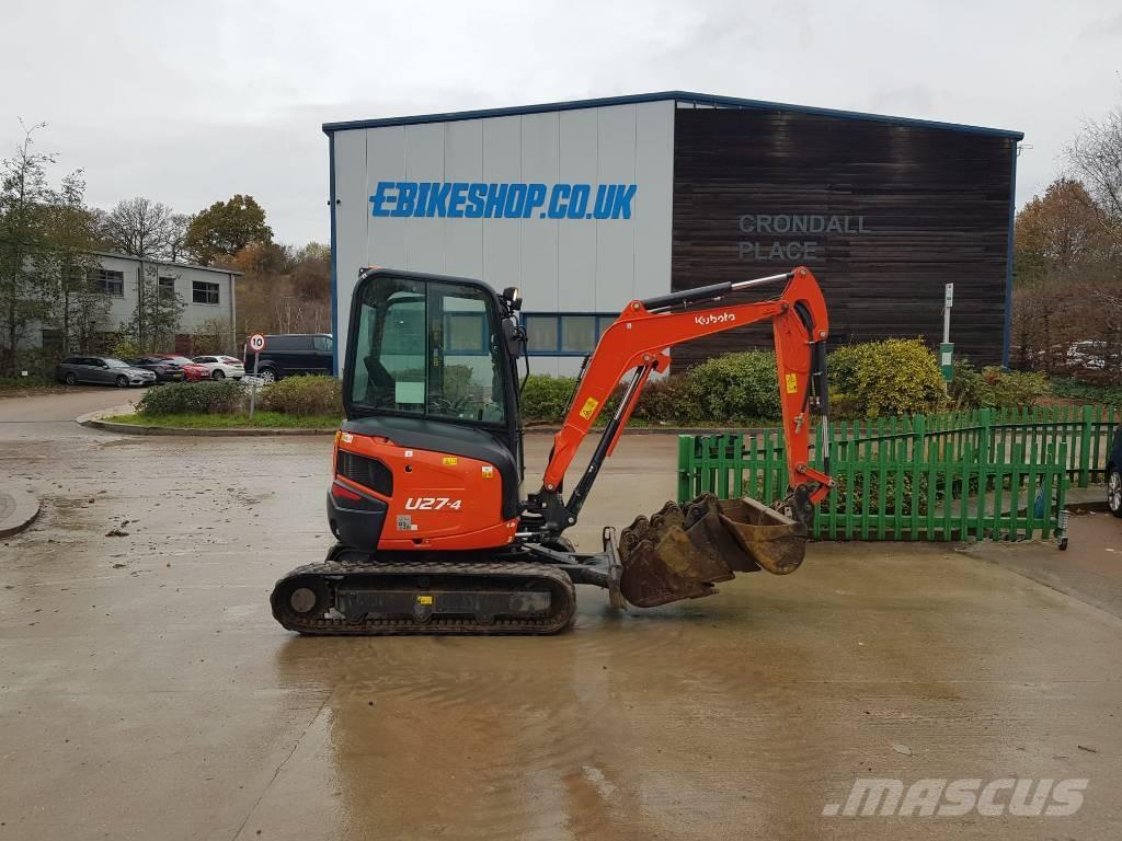 Kubota U27-4 Minigraafmachines < 7t