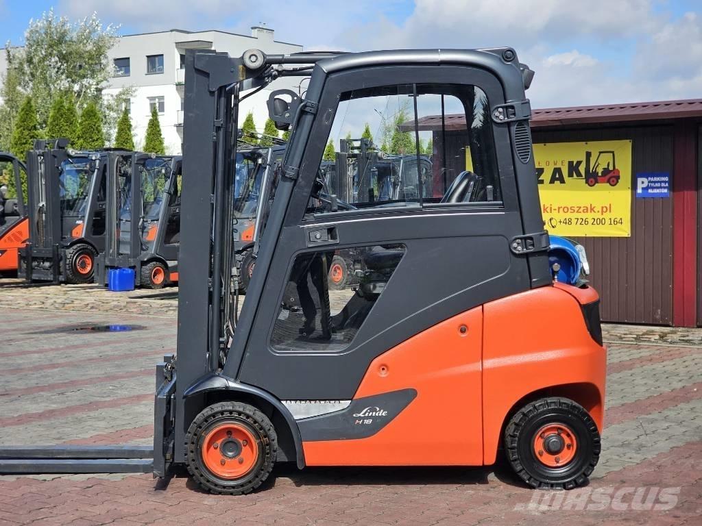 Linde H18T-01 LPG heftrucks