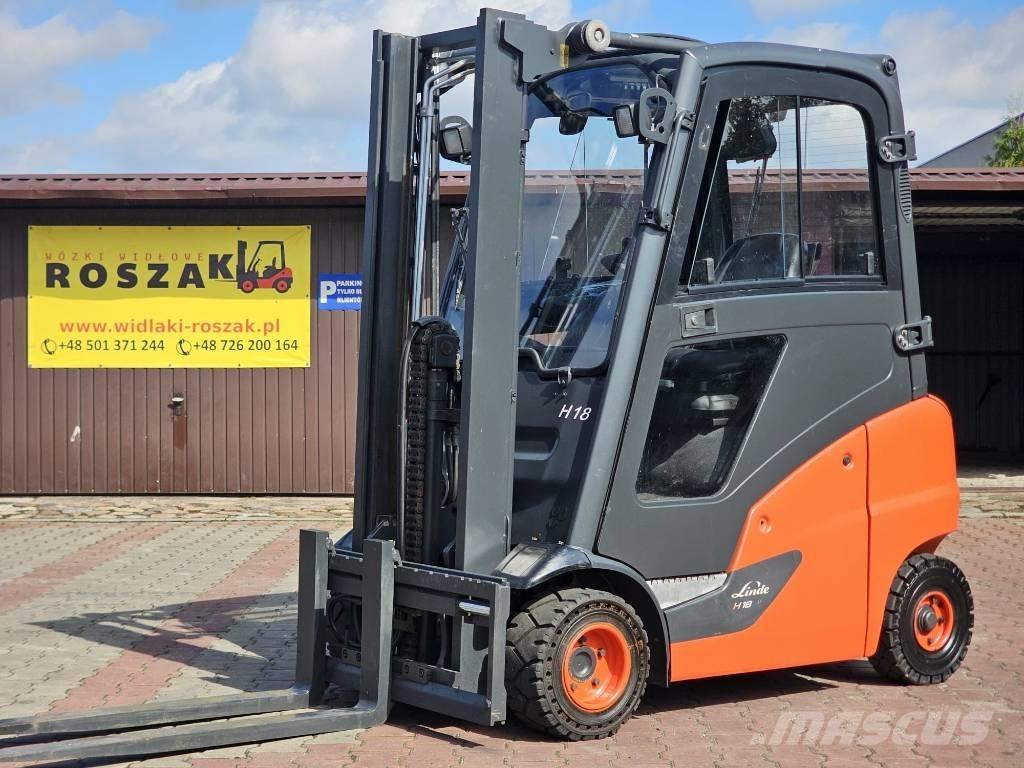 Linde H18T-01 LPG heftrucks