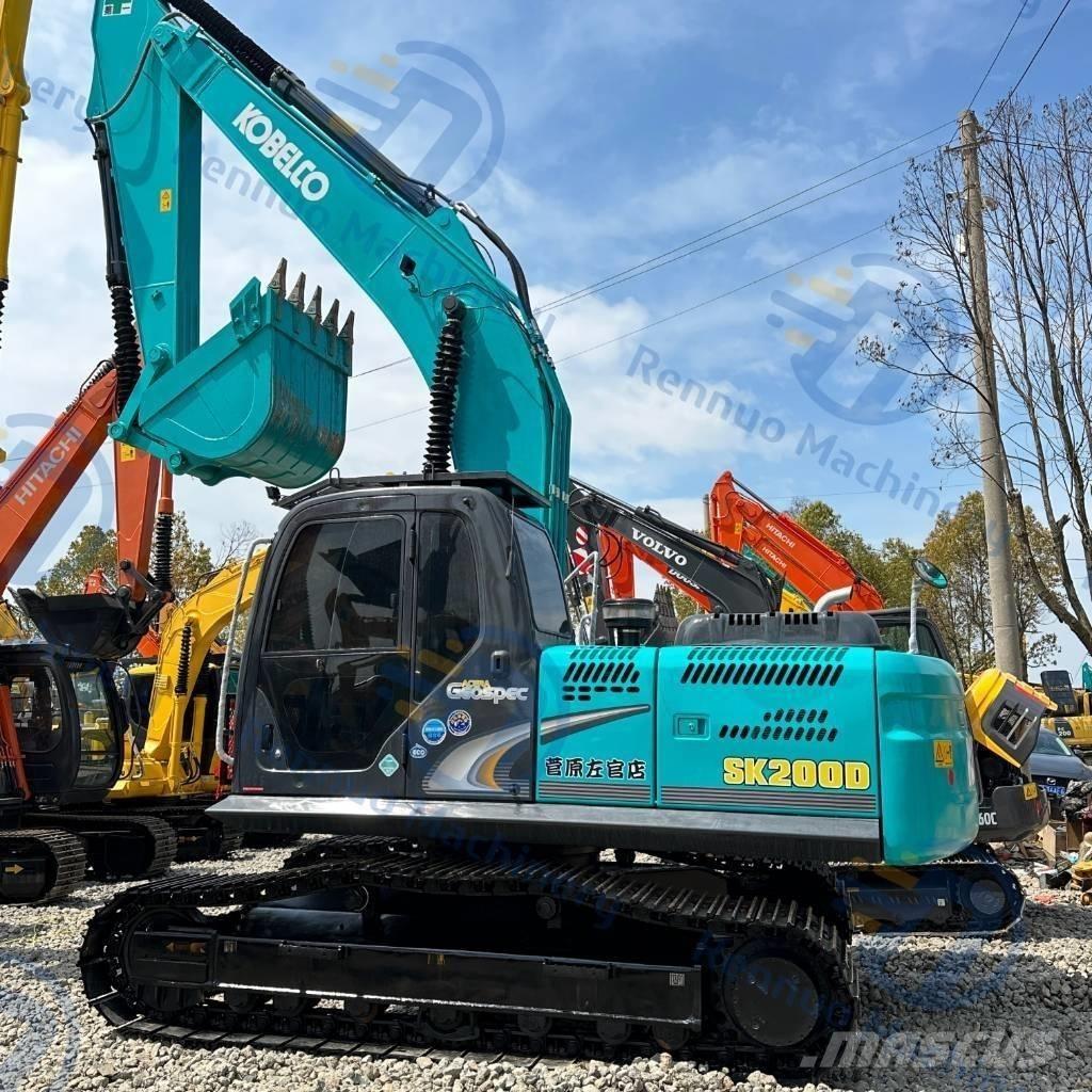 Kobelco SK 200 Rupsgraafmachines