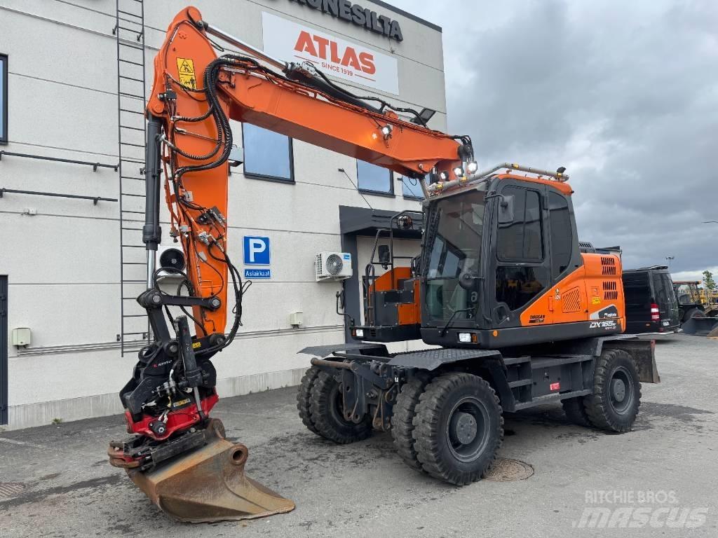 Doosan DX 165 W-5 Wielgraafmachines