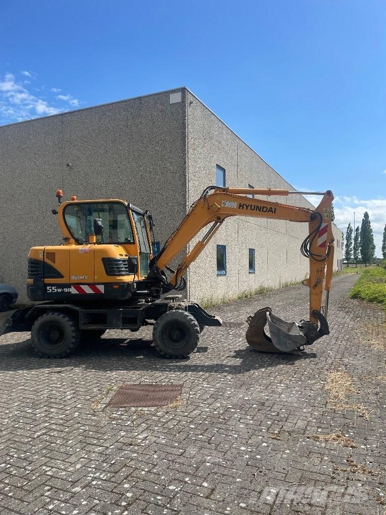 Hyundai 55w9a Wielgraafmachines