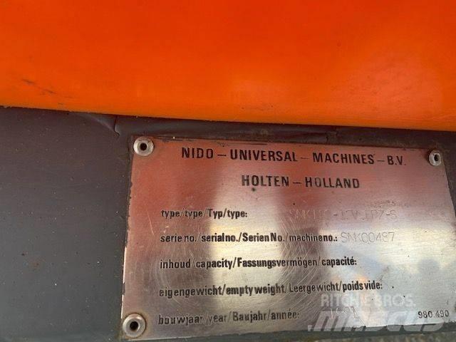 Nido SN180 12V-EPZ-S Sneeuwschuivers en -ploegen