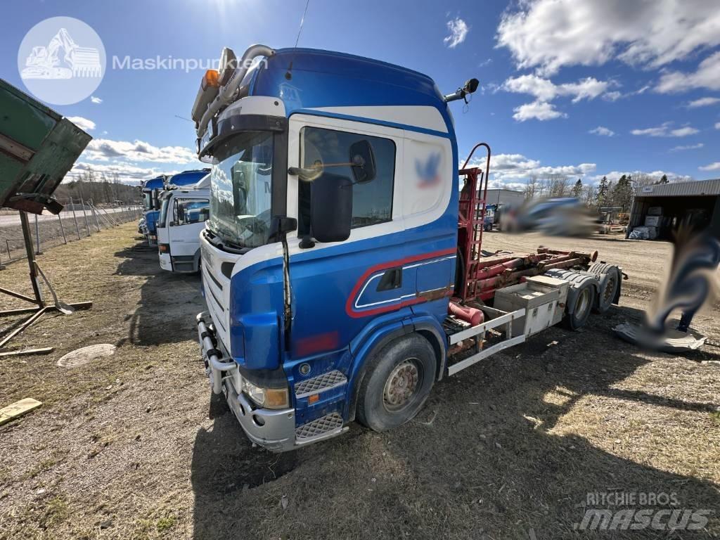Scania R 470 LB Vrachtwagen met containersysteem