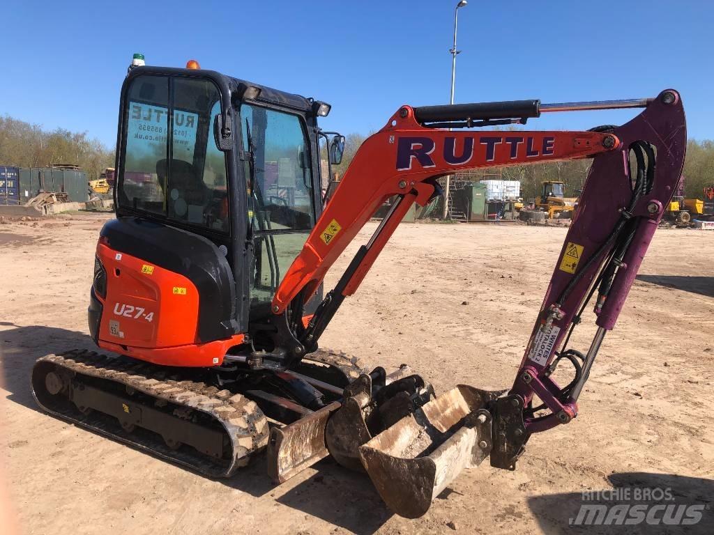 Kubota U 27-4 Minigraafmachines < 7t