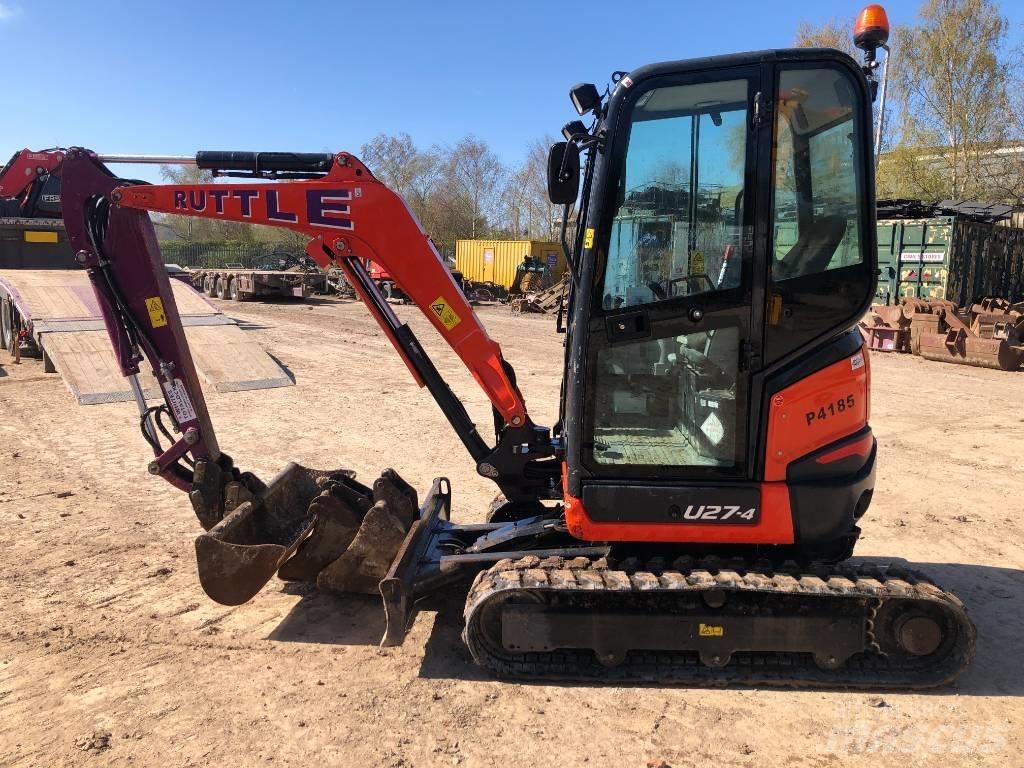 Kubota U 27-4 Minigraafmachines < 7t