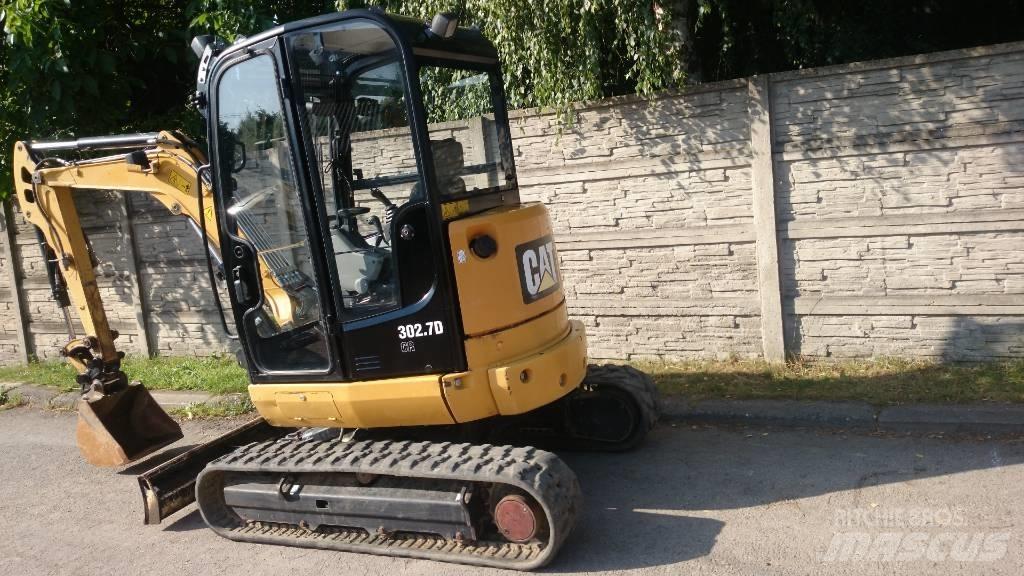 CAT 302.7 D Midigraafmachines 7t - 12t