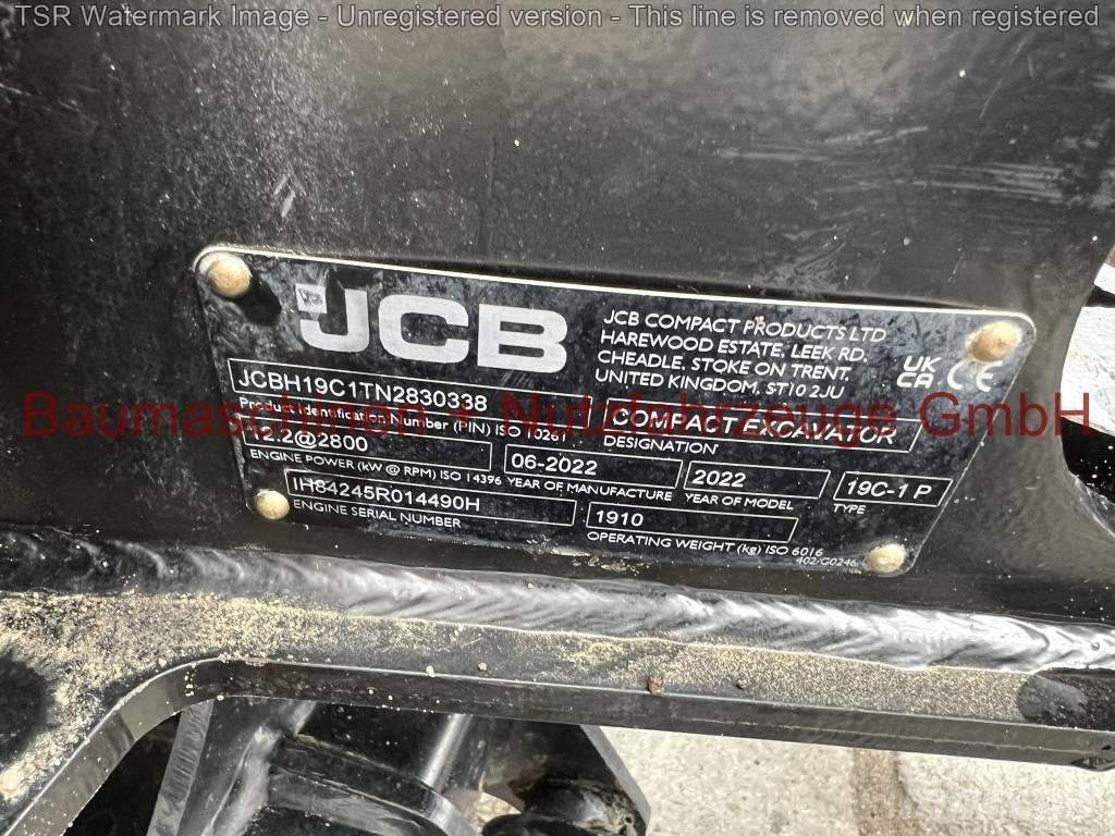 JCB 19C -gebraucht- Minigraafmachines < 7t