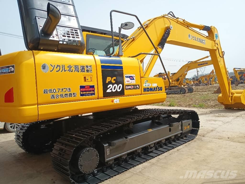 Komatsu PC 200 Rupsgraafmachines