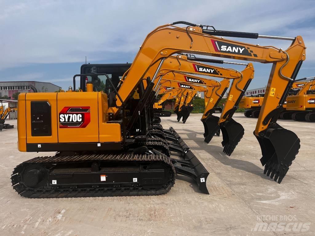 Sany 70C Rupsgraafmachines