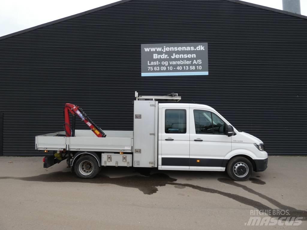 MAN TGE 5.180 Platte bakwagens
