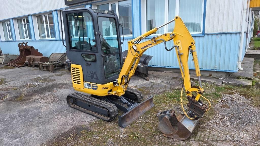 Komatsu PC 14 R Minigraafmachines < 7t