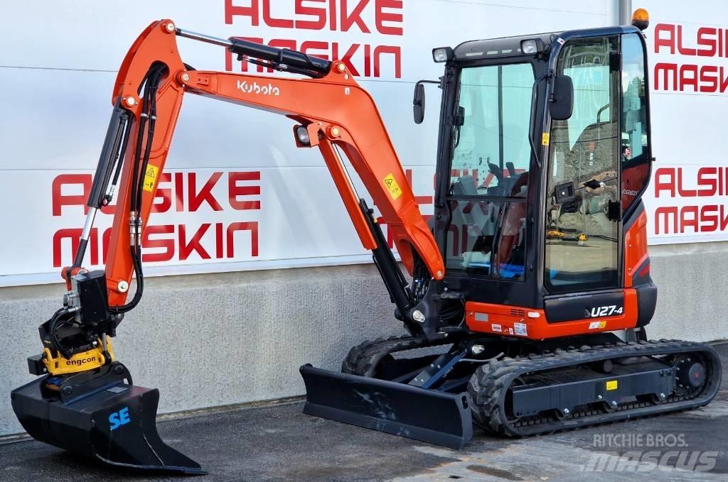 Kubota U 27-4 Minigraafmachines < 7t