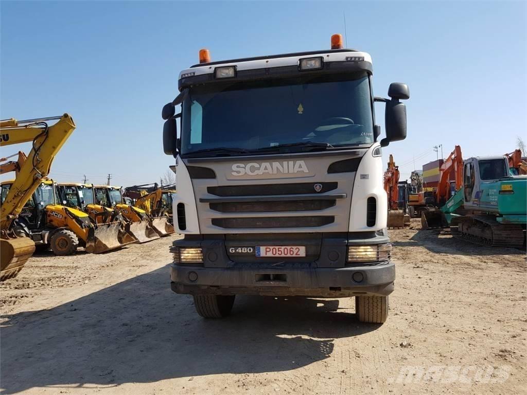 Scania G480 8x4 Portaalsysteem vrachtwagens