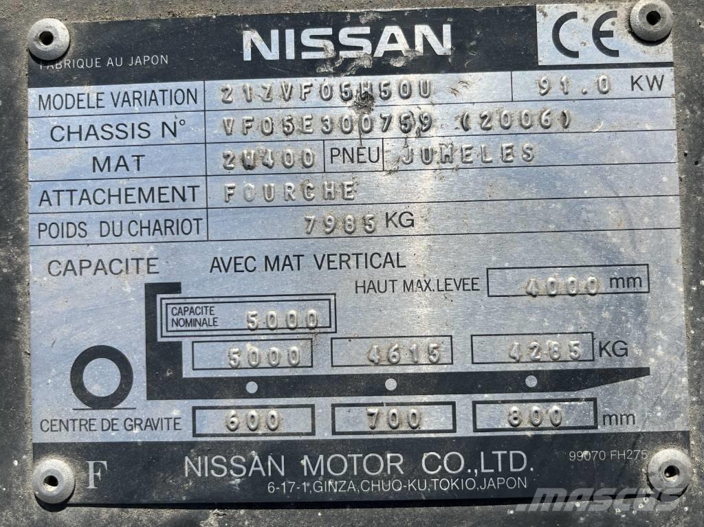 Nissan CABIN W-1038 Cabine en interieur