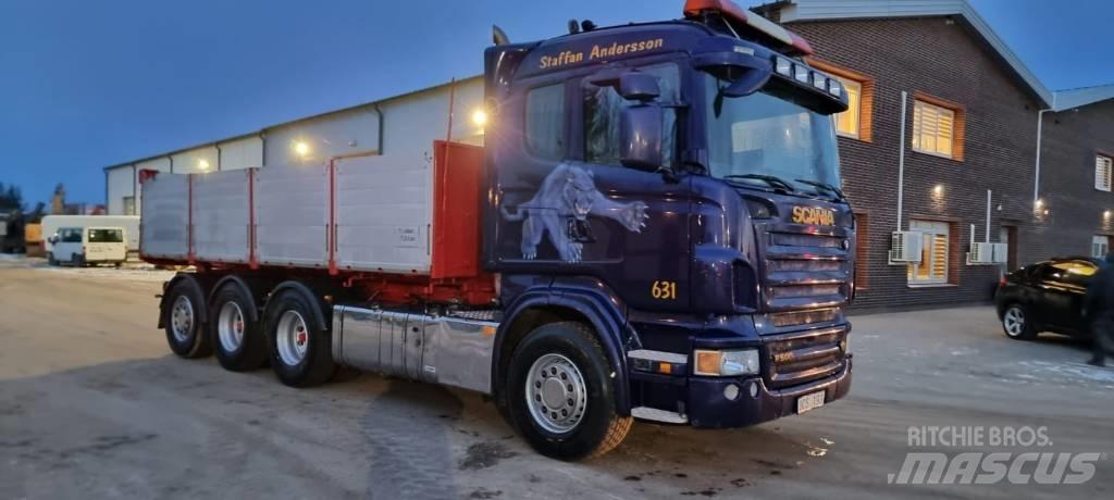 Scania R 500 8X4 Portaalsysteem vrachtwagens