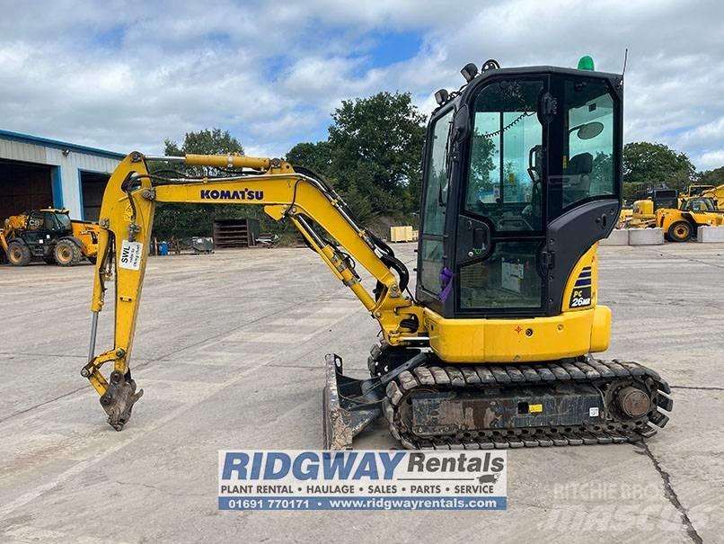 Komatsu PC 26 MR-5 Minigraafmachines < 7t