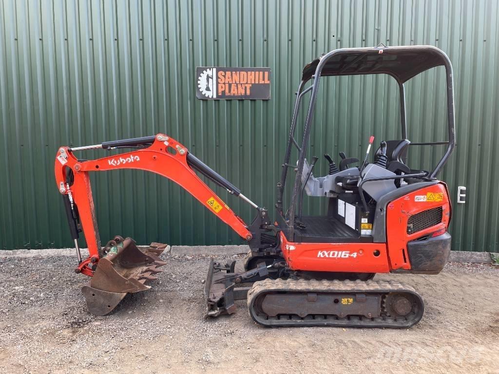 Kubota KX 016-4 Minigraafmachines < 7t