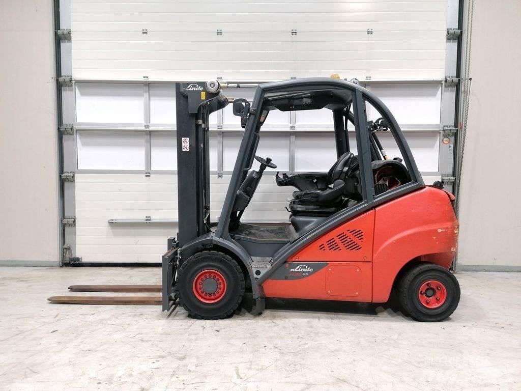 Linde H35T-02 LPG heftrucks