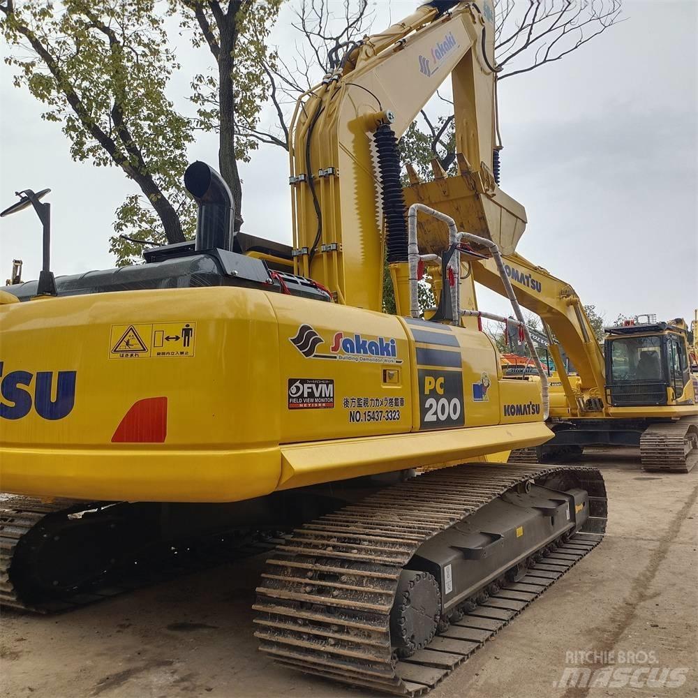 Komatsu PC 200 Rupsgraafmachines