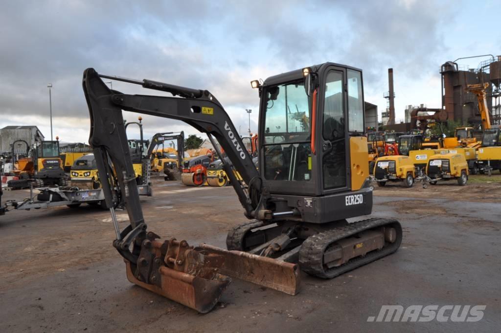 Volvo ECR 25 D Minigraafmachines < 7t