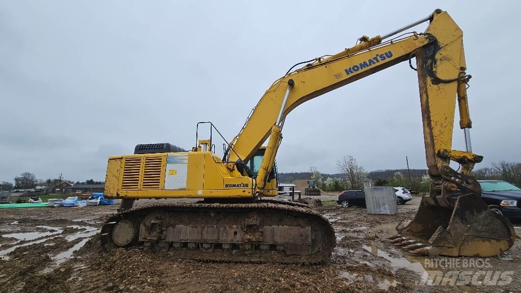 Komatsu PC600 LC-7 Rupsgraafmachines