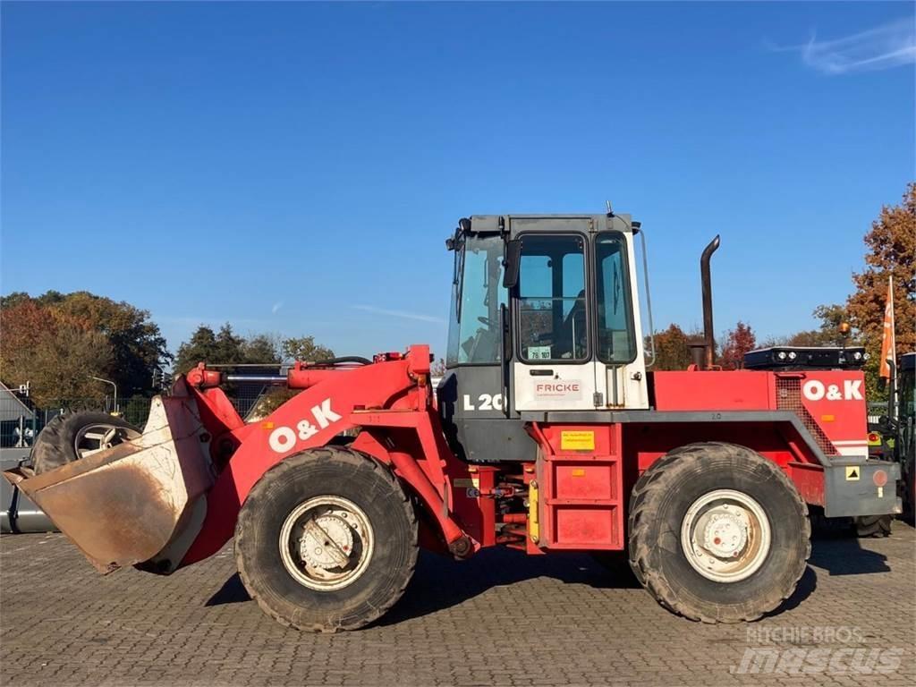 O&K L 20 Wielladers