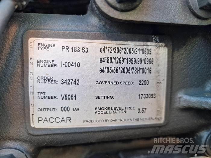 Paccar PR 183 S3 Transport - Anderen